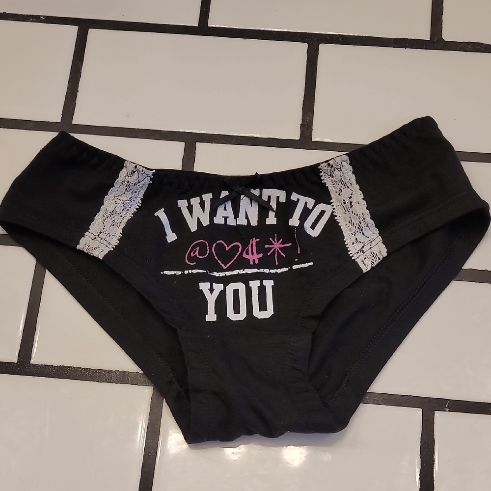Black Lace Panties